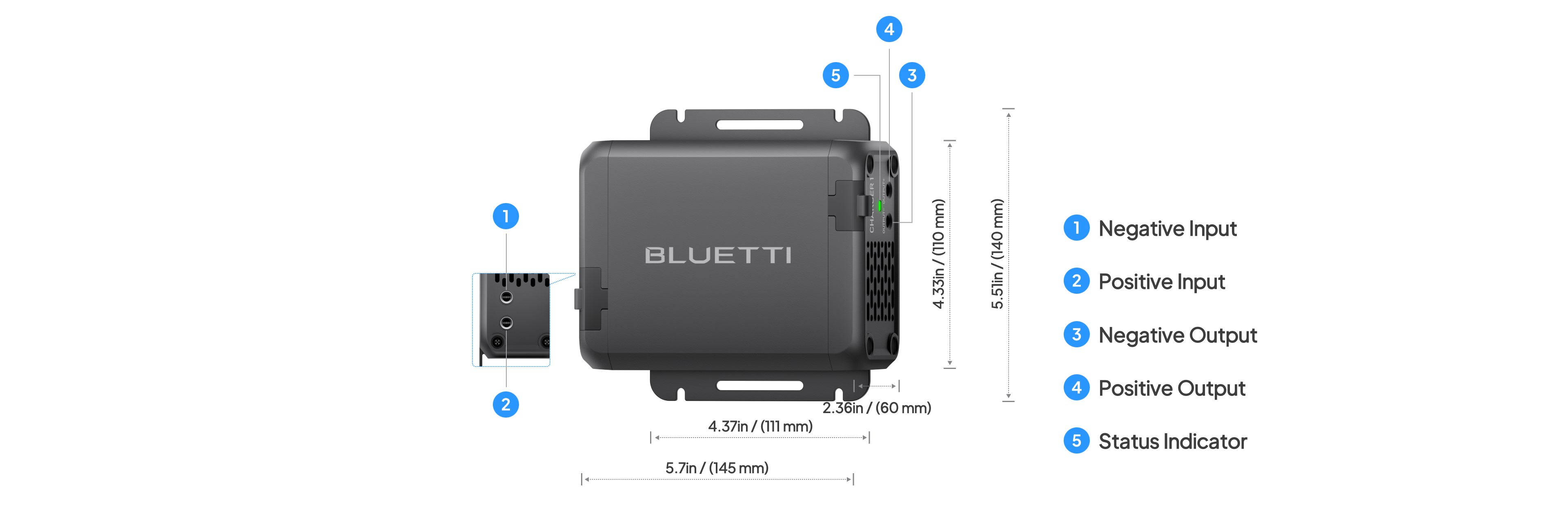 BLUETTI Charger 1 | 560W Alternator Charger - BLUETTI AU