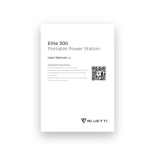 Elite 300 Manual de usuario