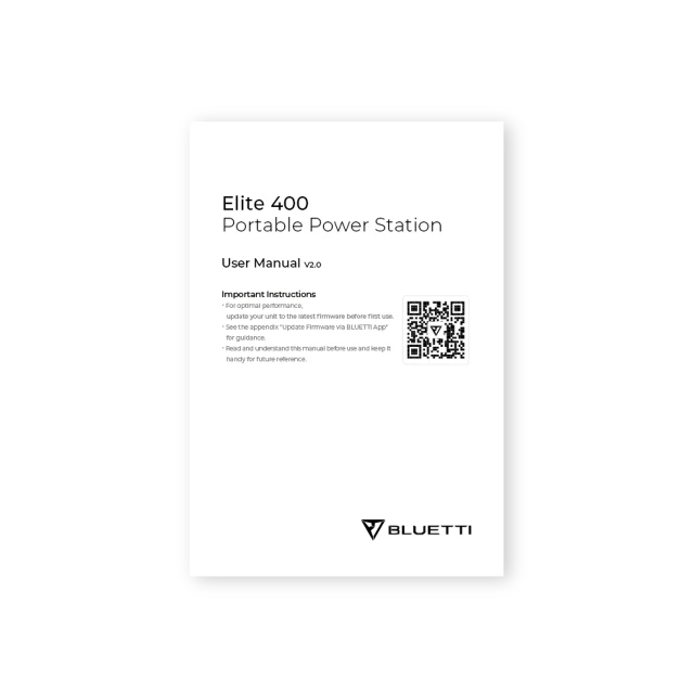 Elite 400 User Manual