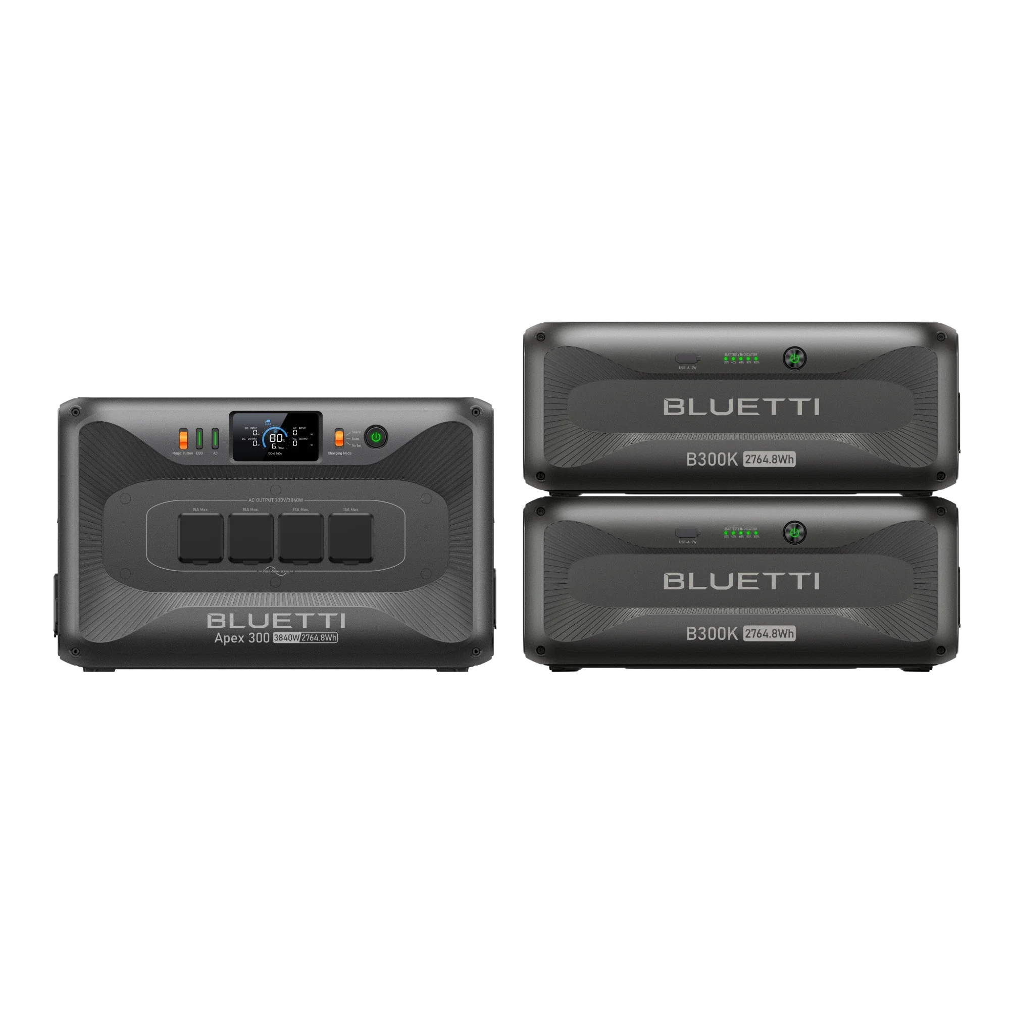 BLUETTI Apex 300 Versatile Power Station 3,840W 2,764.8Wh