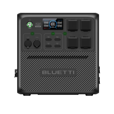 BLUETTI AC240 portable power station for off-grid living, camping, and emergency backup
