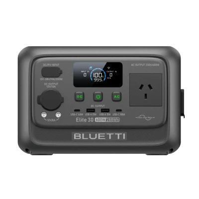 BLUETTI Elite 30 V2 portable power station for outdoor adventures and reliable home backup
