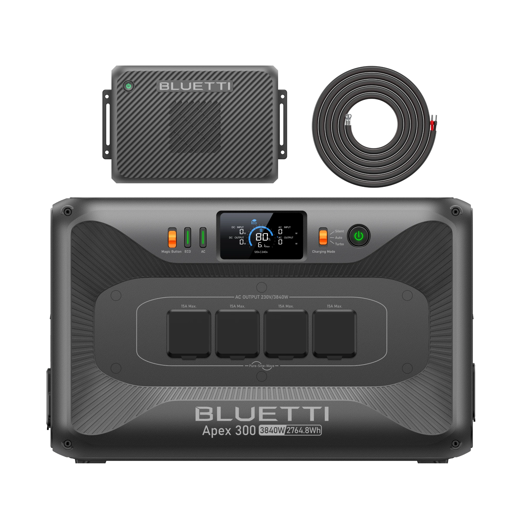 BLUETTI Charger 2 | 1200W Alternator & Solar Dual DC Charger