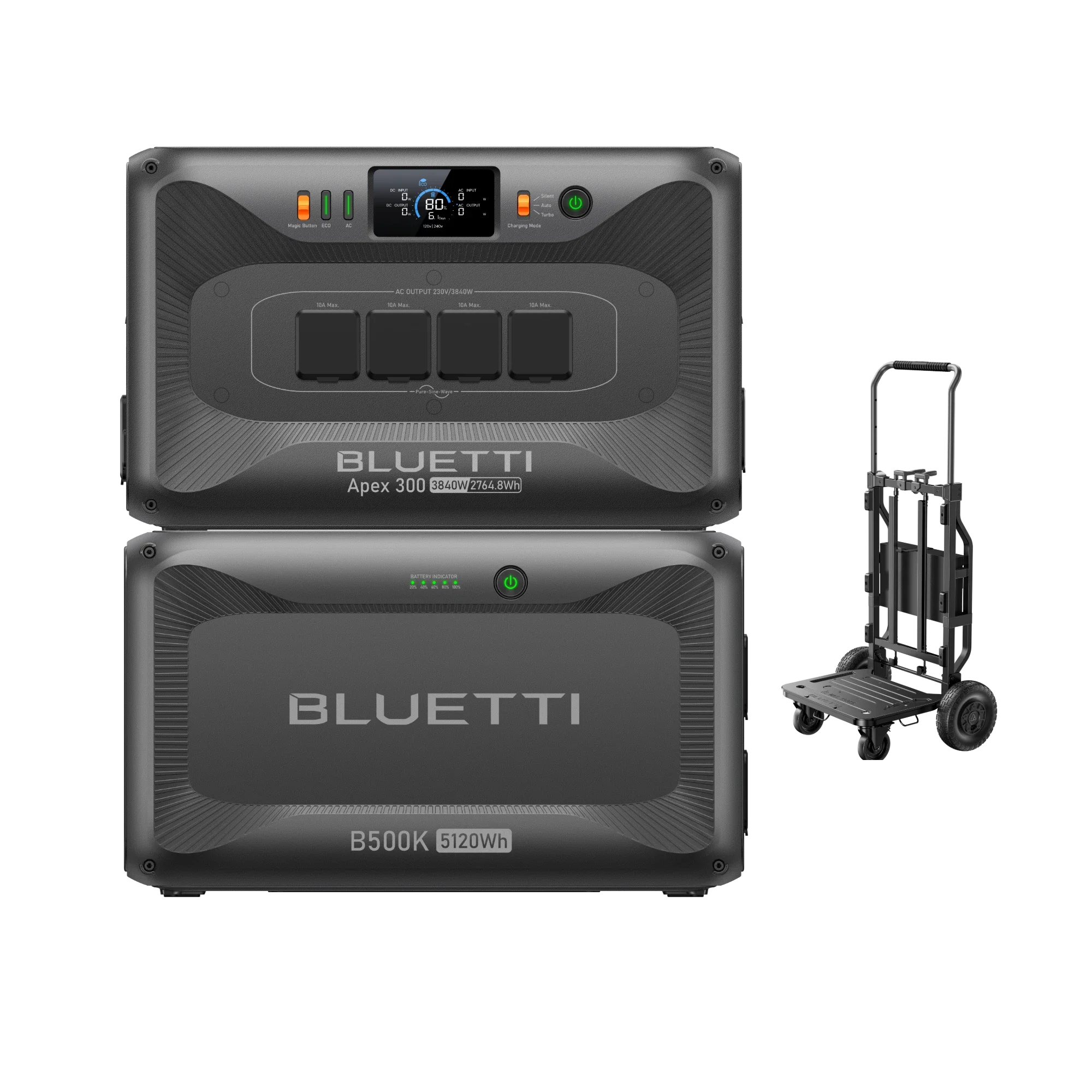 BLUETTI Apex 300 Versatile Power Station 3,840W 2,764.8Wh