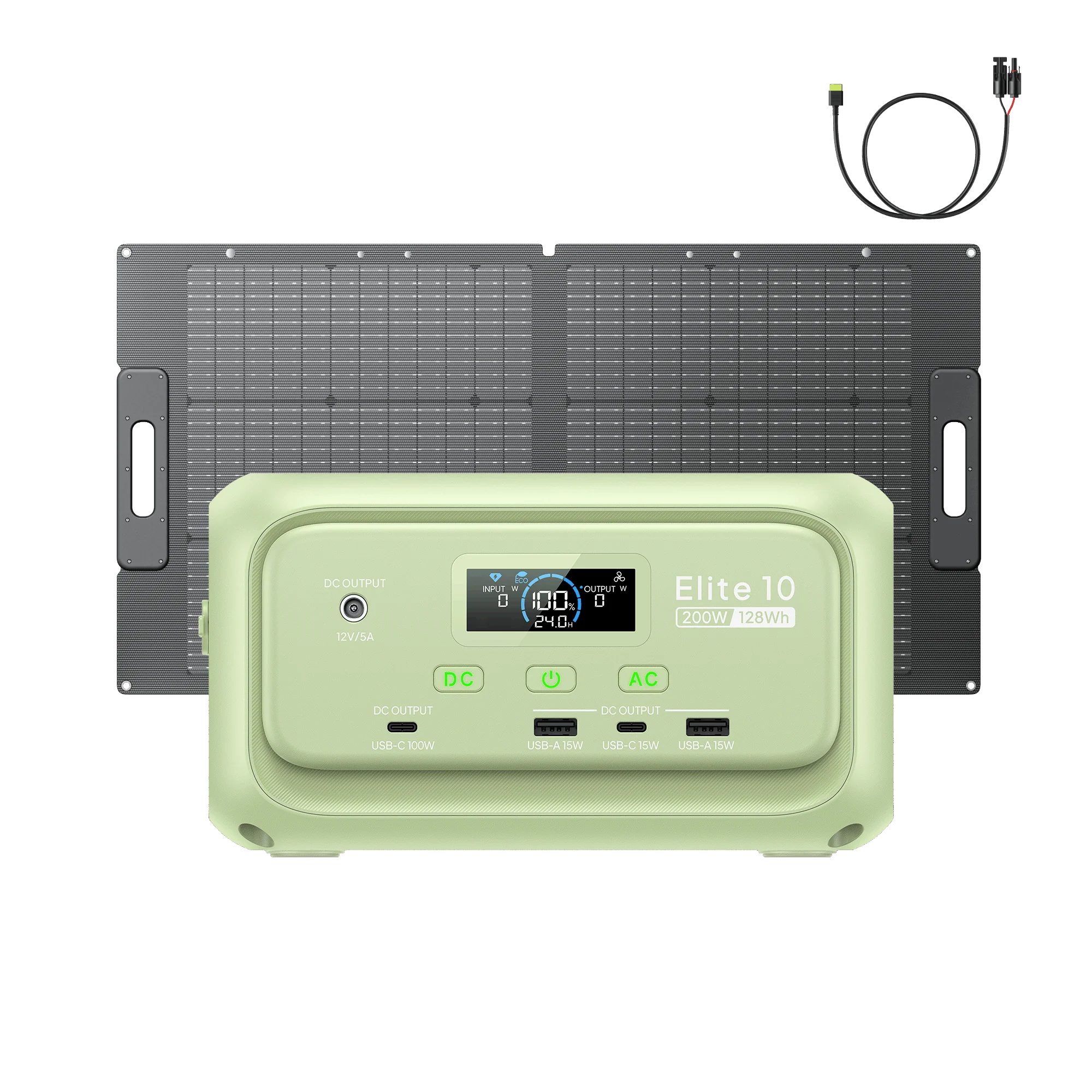 Elite 10(Meadow Green)+100W