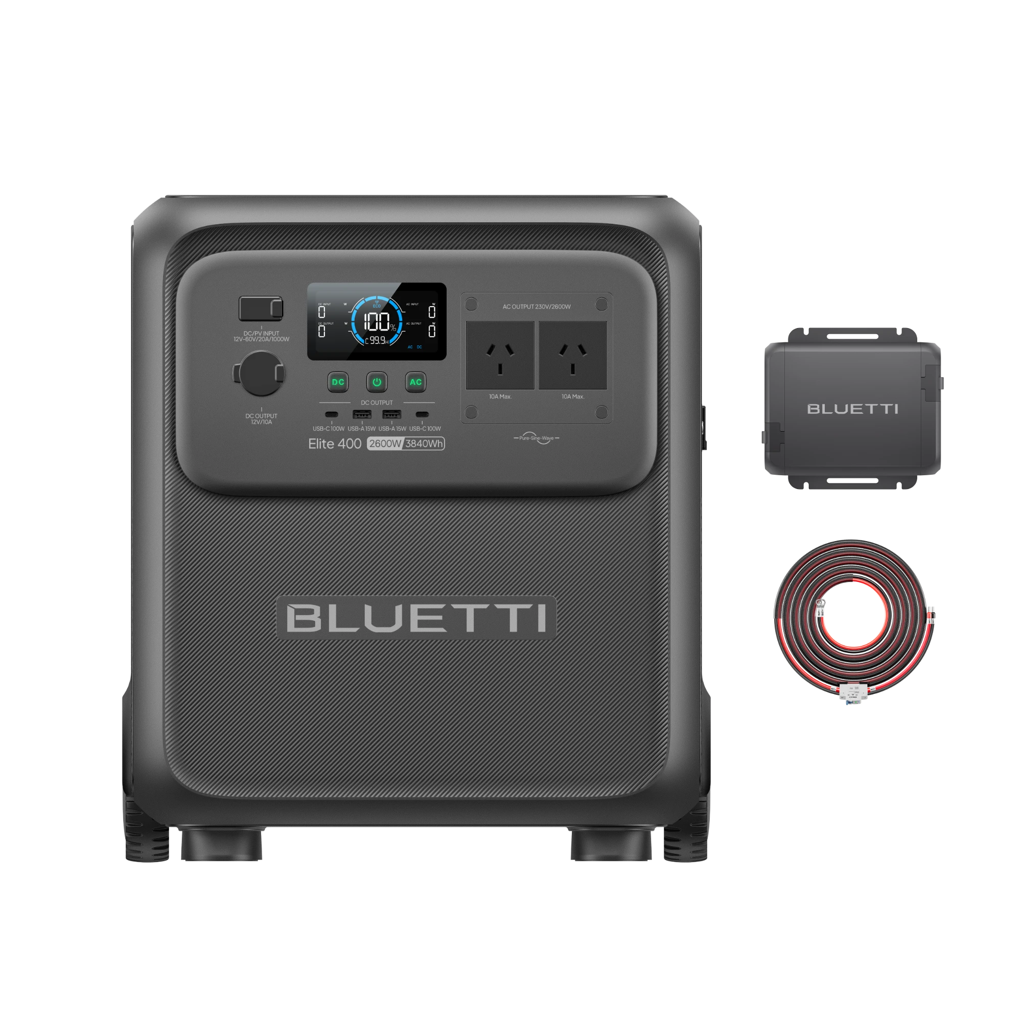 BLUETTI Charger 1 - 6X Faster Charging with Broad 95% Compatibility