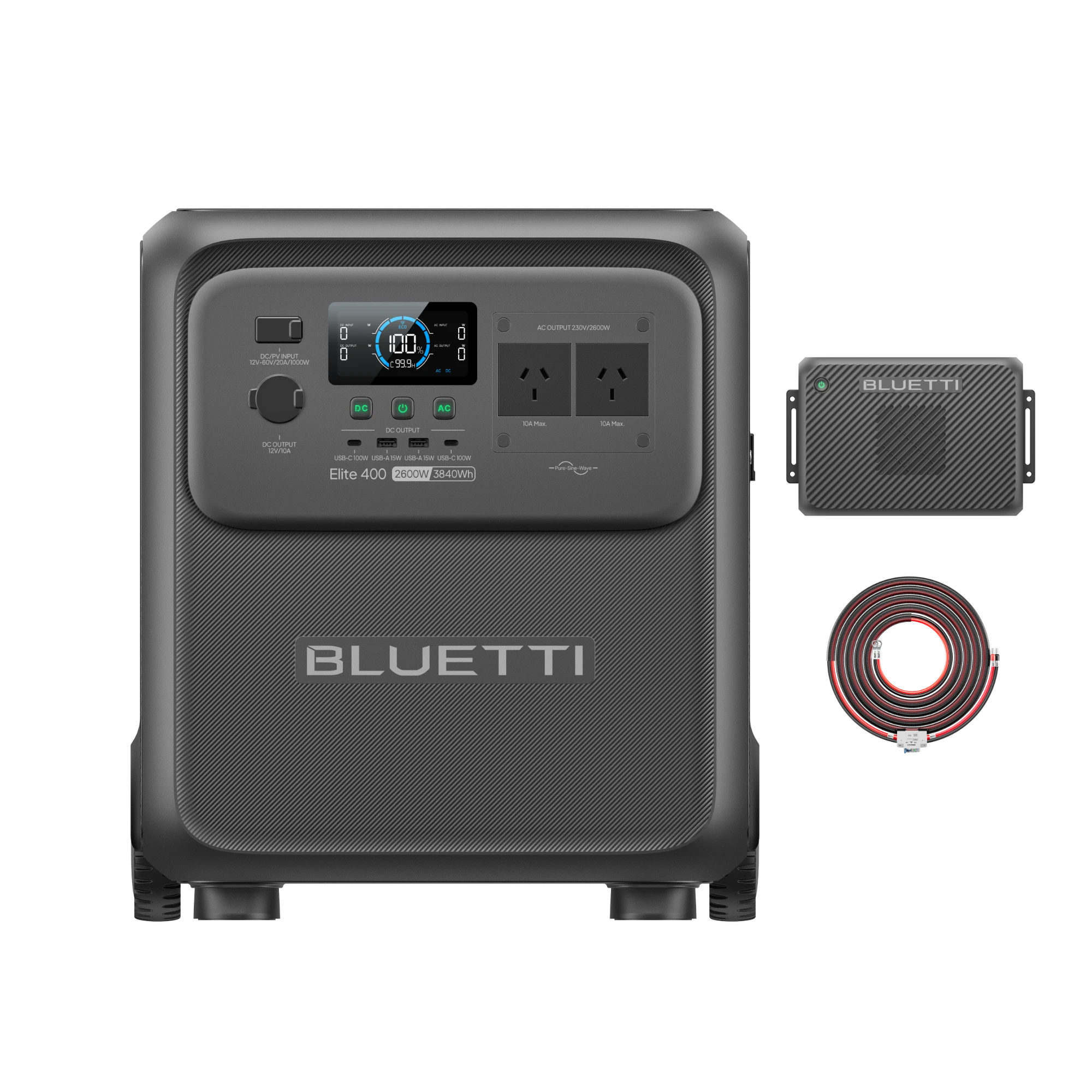 BLUETTI Charger 2 | 1200W Alternator & Solar Dual DC Charger