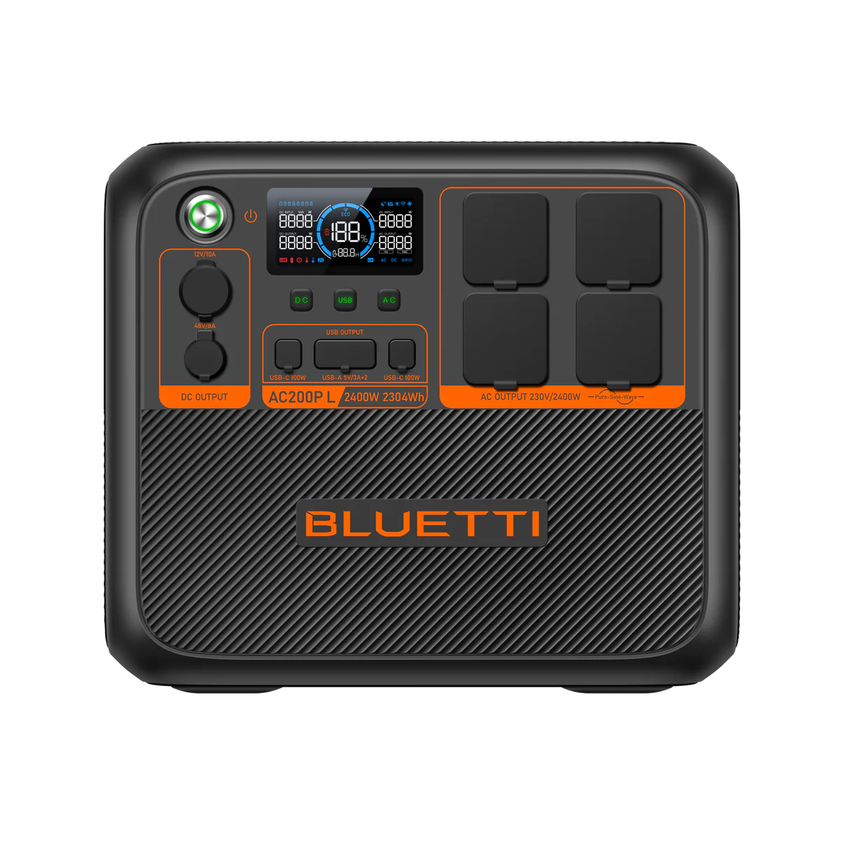 BLUETTI AC60 Stáisiún Cumhachta Inaistrithe | 600W 403Wh