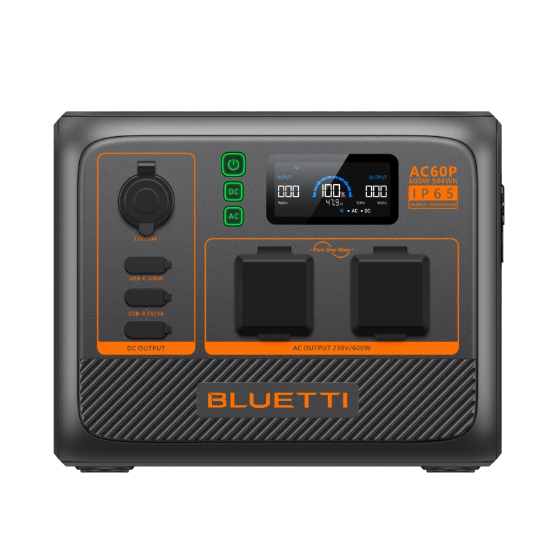 BLUETTI PowerOak EB55 Portable Power Station | 700W 537Wh