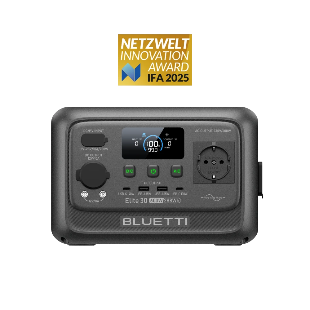 BLUETTI Elite 200 V2 Portable Power Station | 2.073,6Wh 2.600W