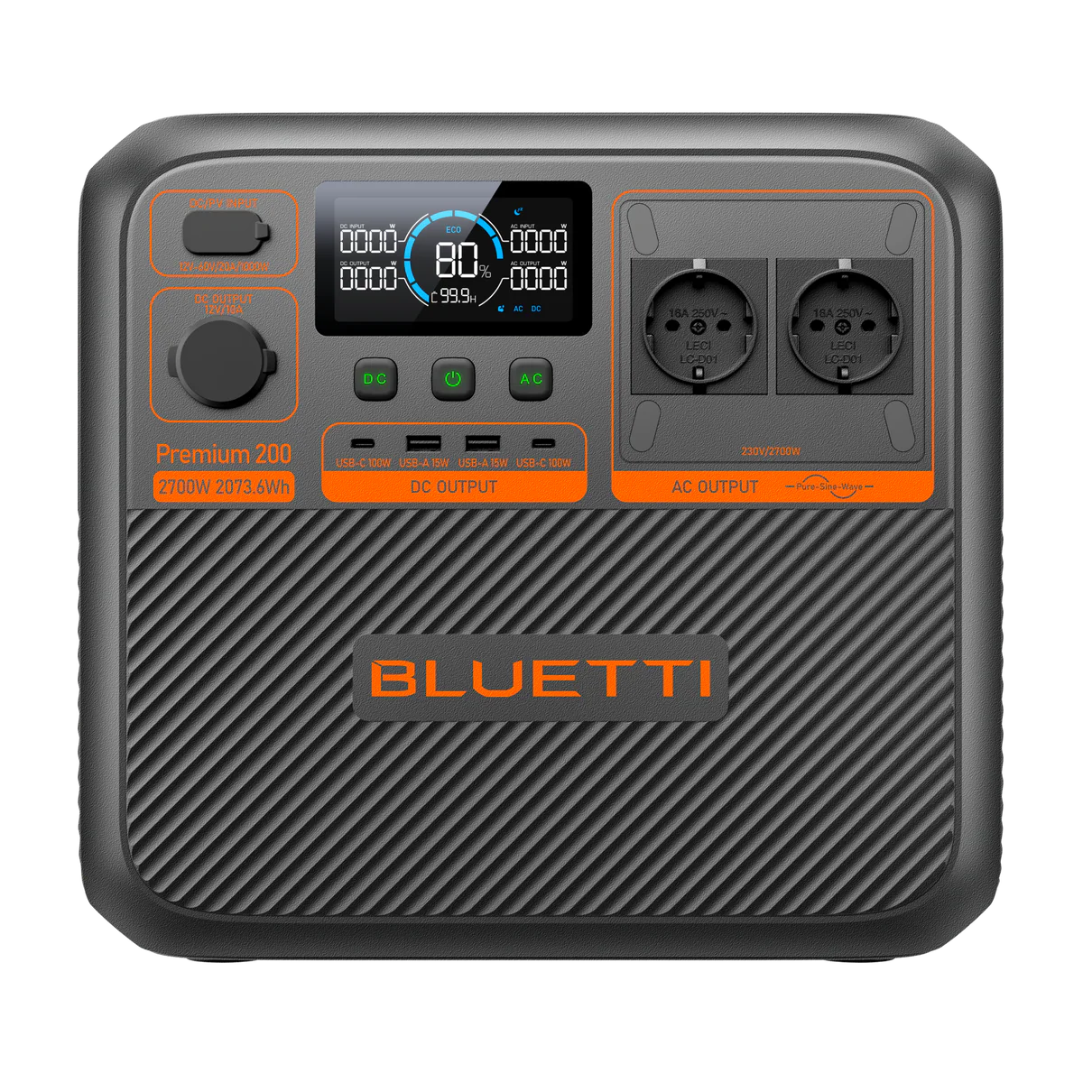 BLUETTI Elite 200 V2 Portable Power Station | 2.073,6Wh 2.600W