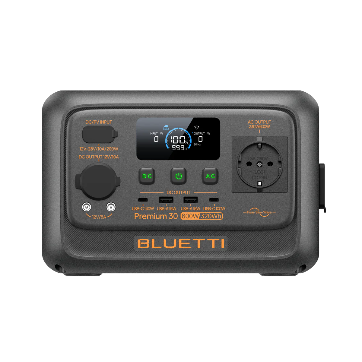 美品 BLUETTI ポータブル電源 EB55 537wh700w ブルーティー Bluetti EB55 Solar Power Station, 537Wh, 700W AC Outlets, Portable