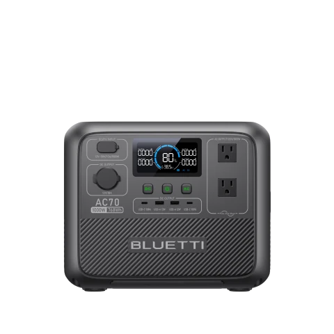 BLUETTI ポータブル電源 EB70S| 車中泊 キャンプ アウトドア 防災