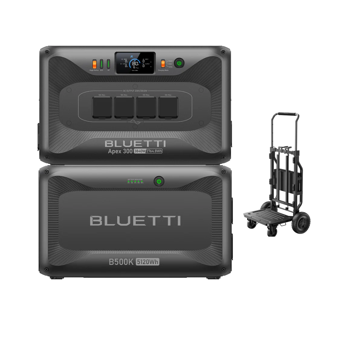 BLUETTI B300 3072Wh Expansion Solar Battery For AC300 Power