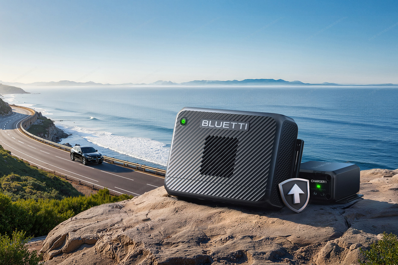 BLUETTI 100W ソーラーチャージャー高効率 折り畳み 太陽光発電 ブルーティ