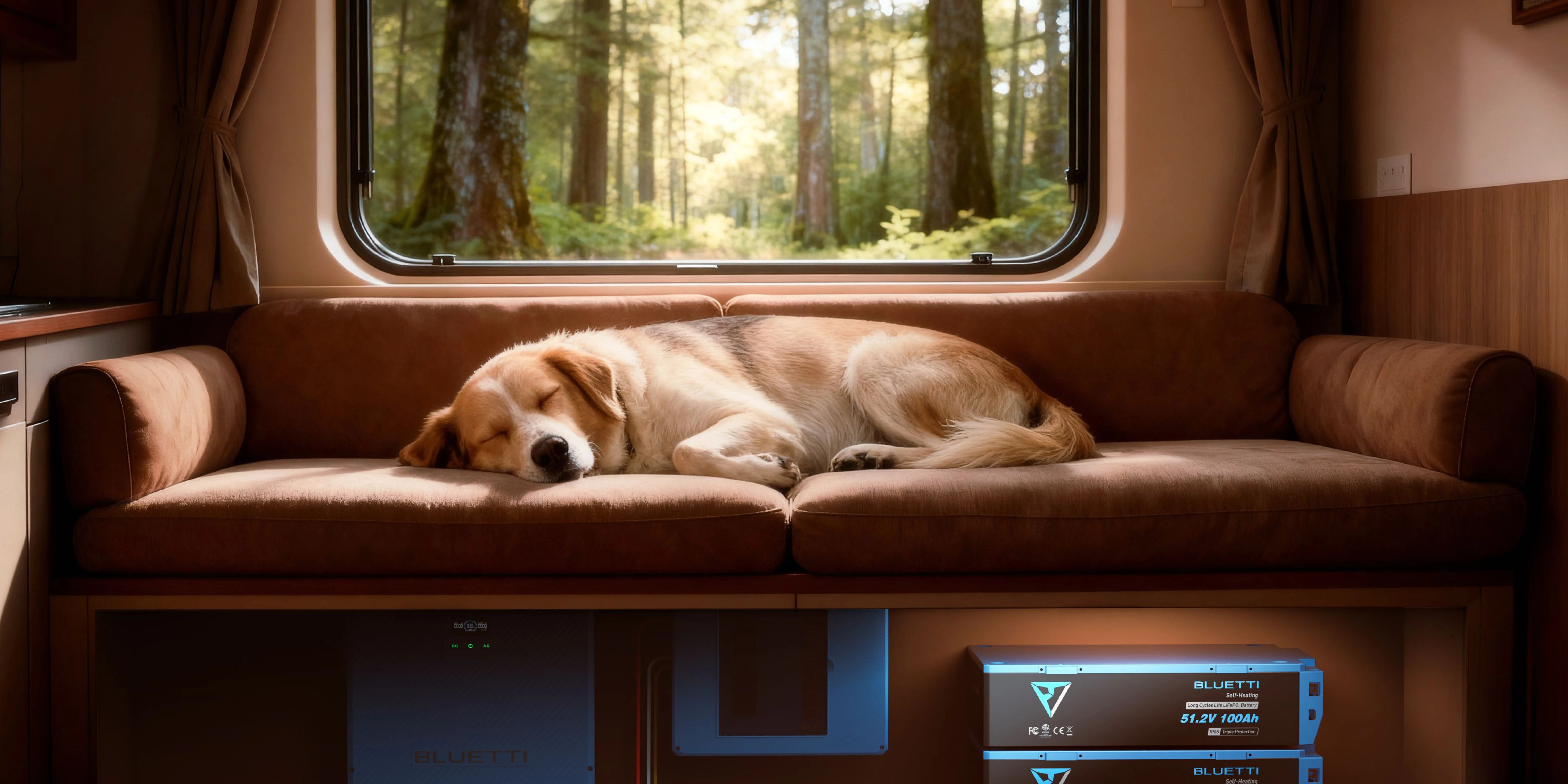 Kit Bluetti RV5 Power Hub + batterie B4810