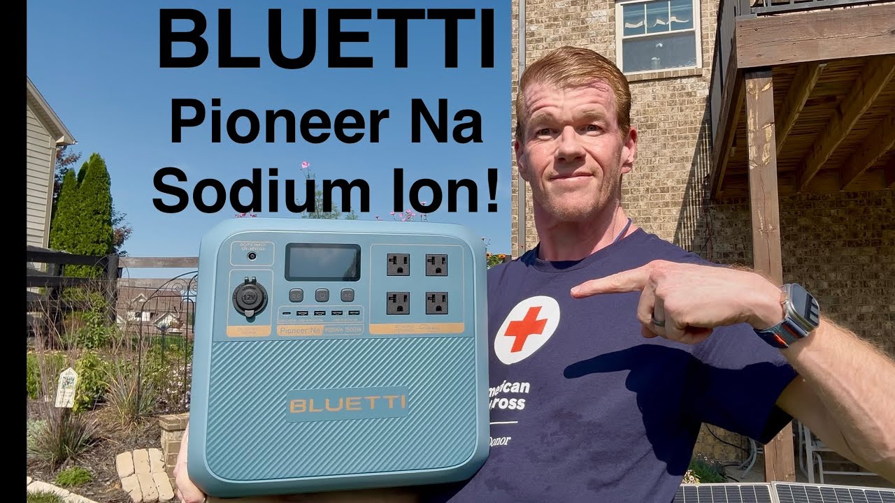 Bluetti Pioneer Na -The World’s First Sodium-ion Battery Portable Power Station!