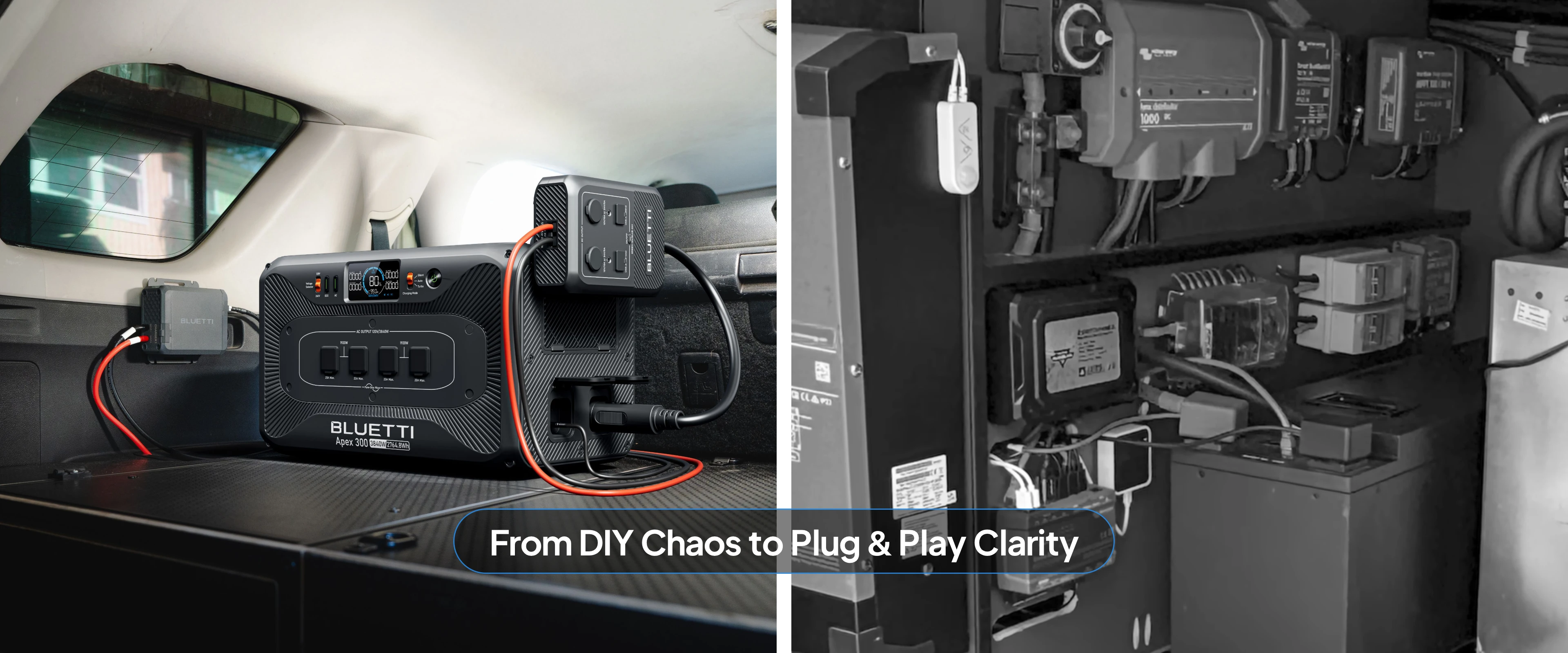 BLUETTI Hub D1 DC Power Hub 700W Max Output for Apex 300 Power