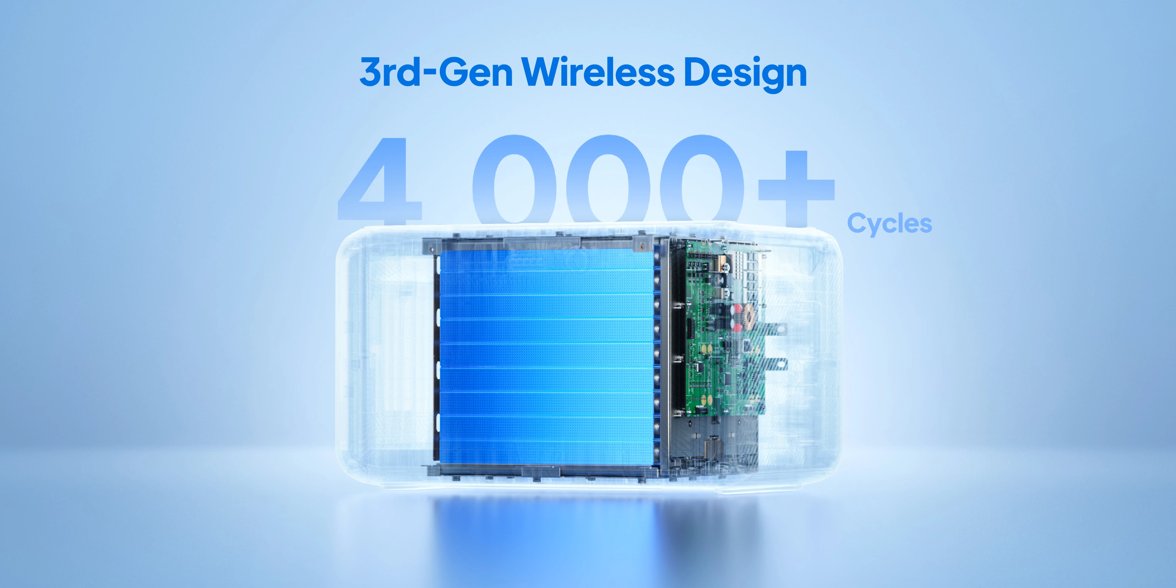 The B500K adopts advanced LiFePO₄ batteries