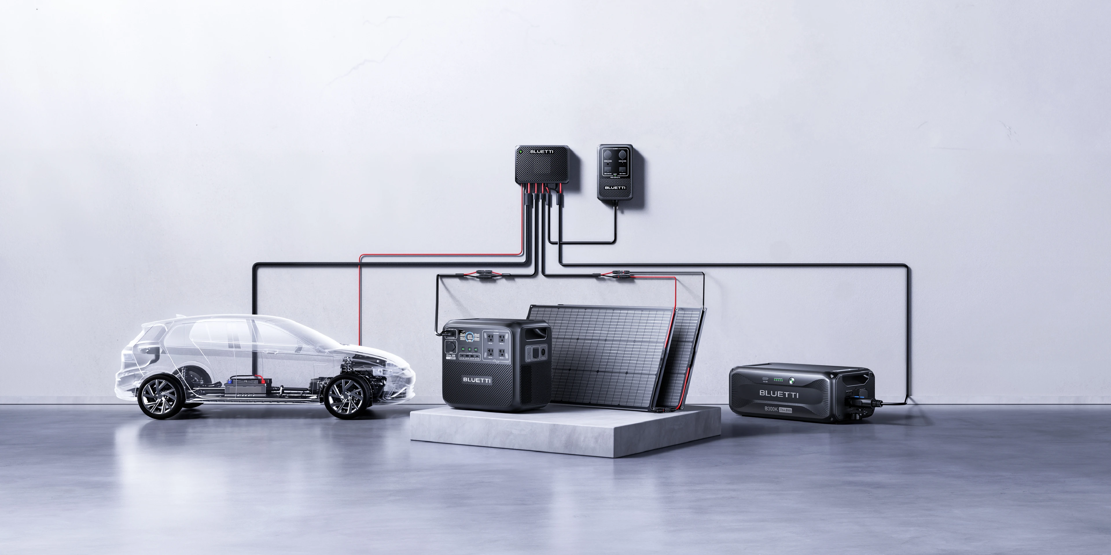 BLUETTI Charger 2 | 1200W Alternator & Solar Dual DC Charger