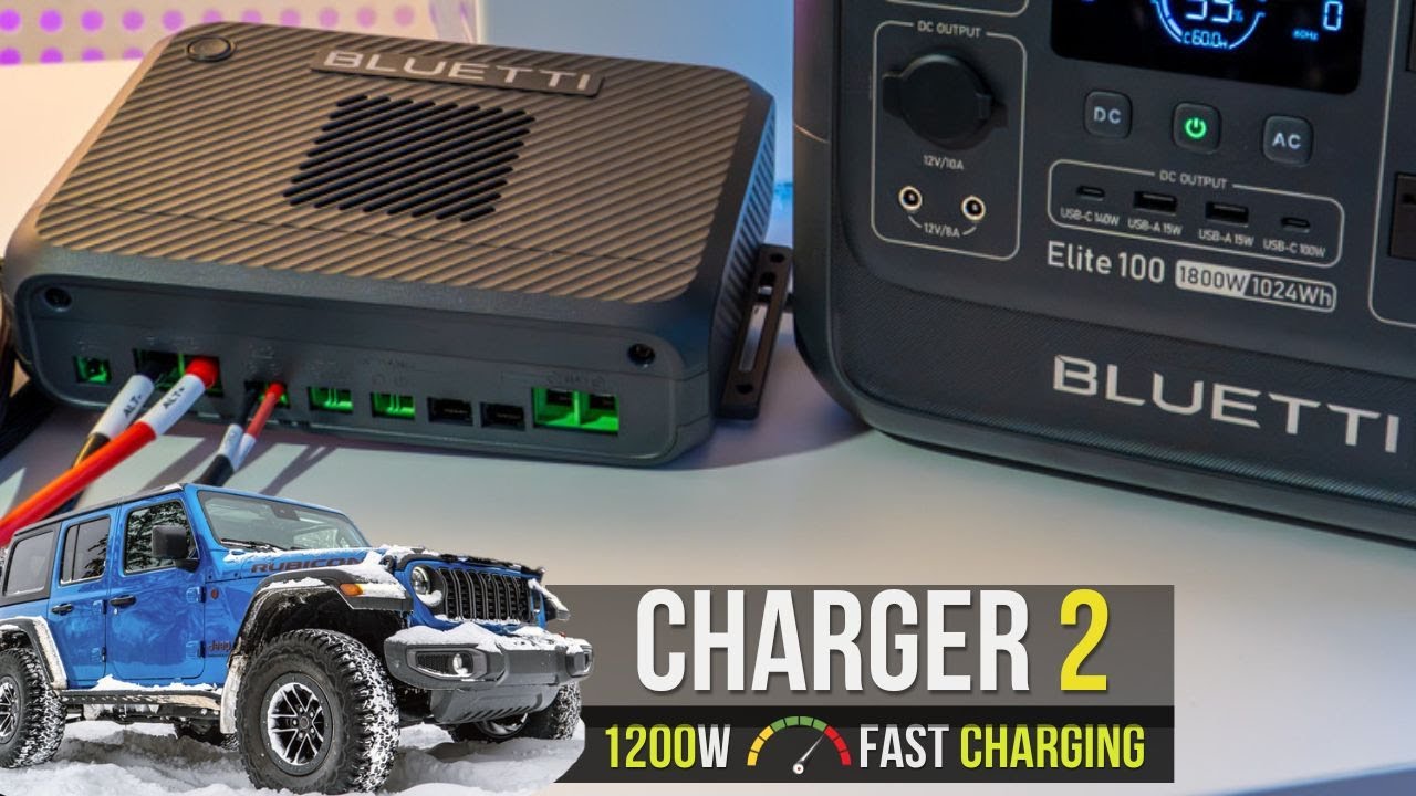 BLUETTI Charger 2 - NEW Power bank Vehicle Charger