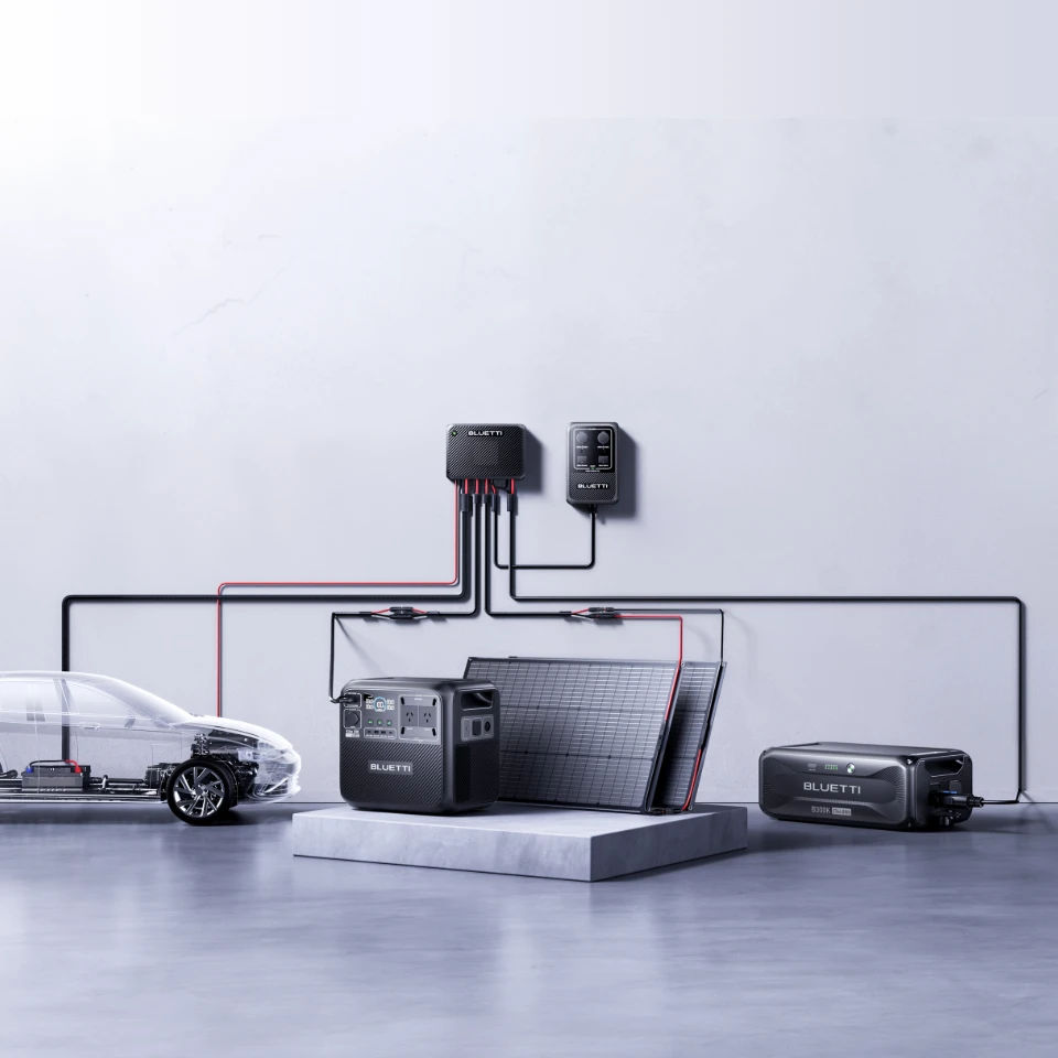 BLUETTI Charger 2 | 1200W Alternator & Solar Dual DC Charger Smart Scheduling