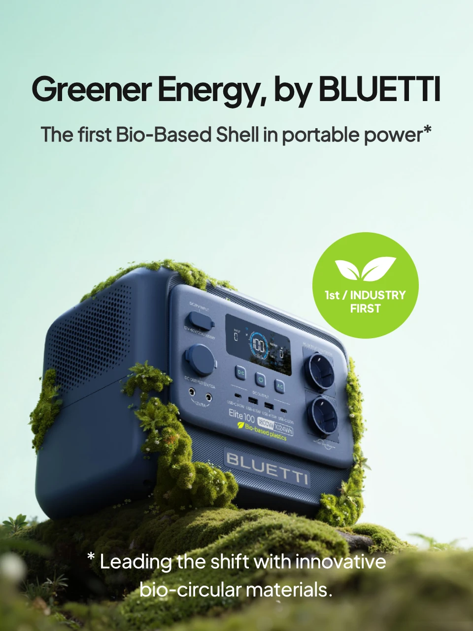 Elite 100 V2 Bio-Based Built for a Greener Future