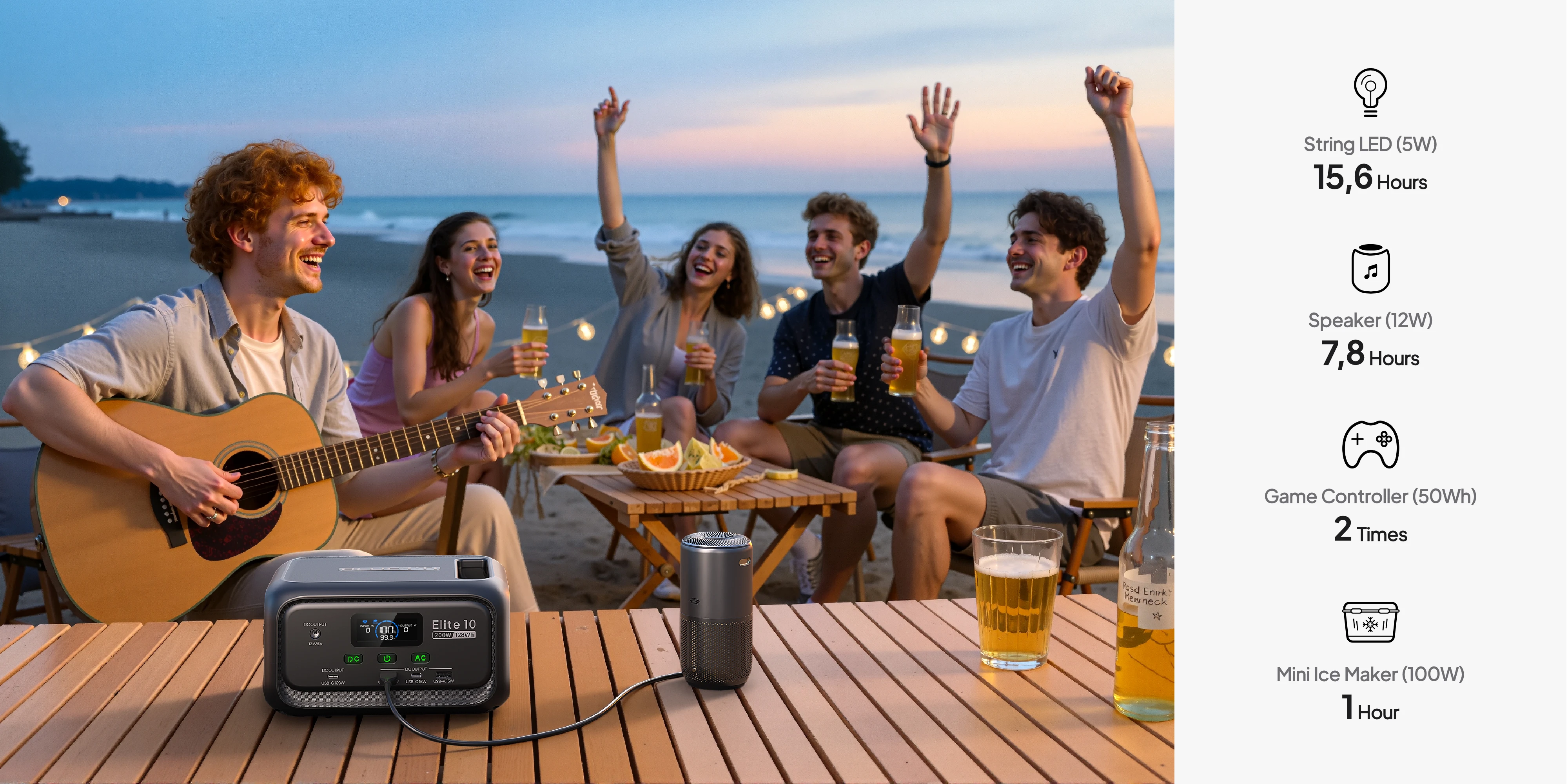 BLUETTI Elite 10 Mini Power Station For Party and Camping