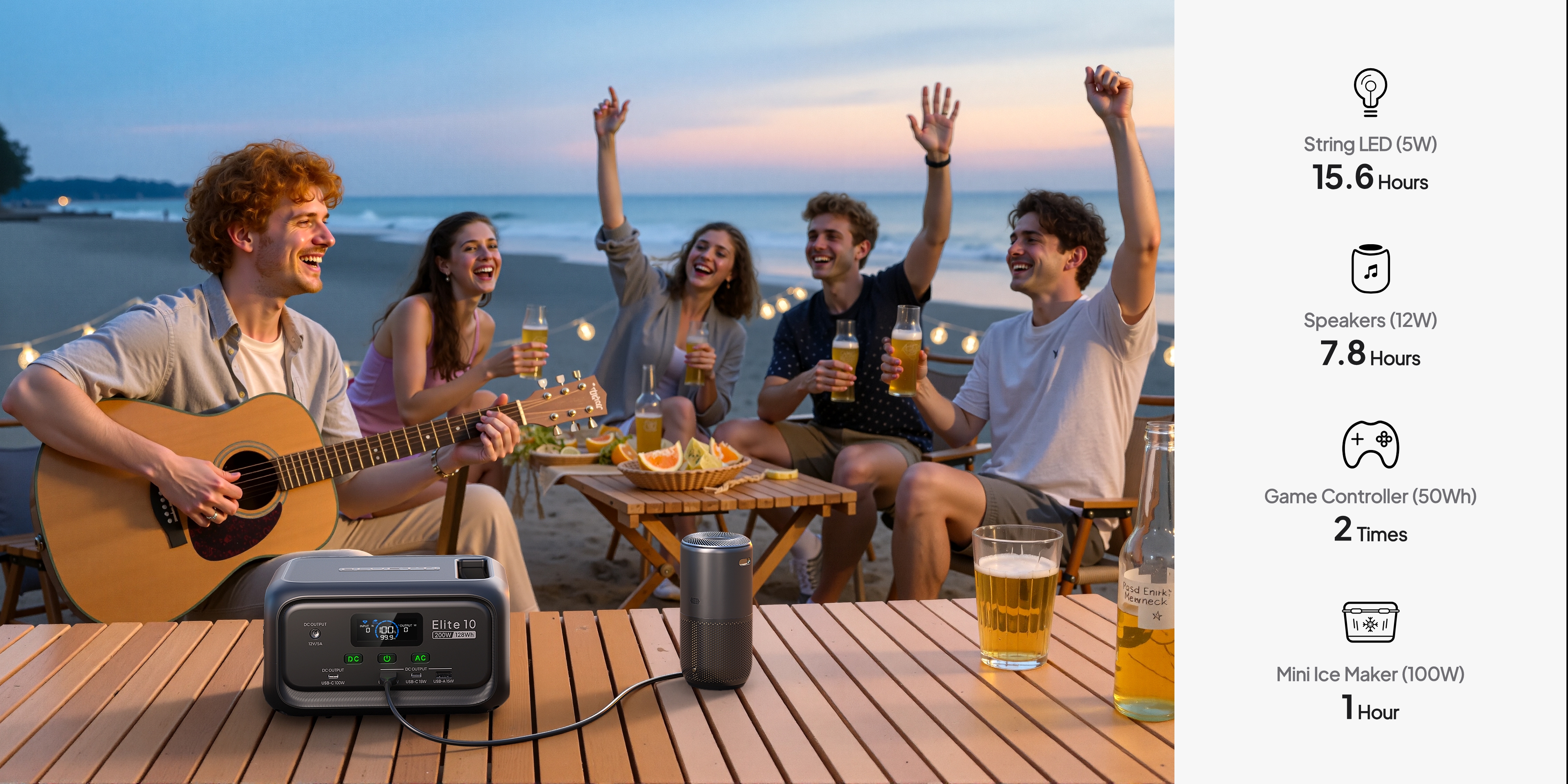 BLUETTI Elite 10 Mini Power Station For Party and Camping