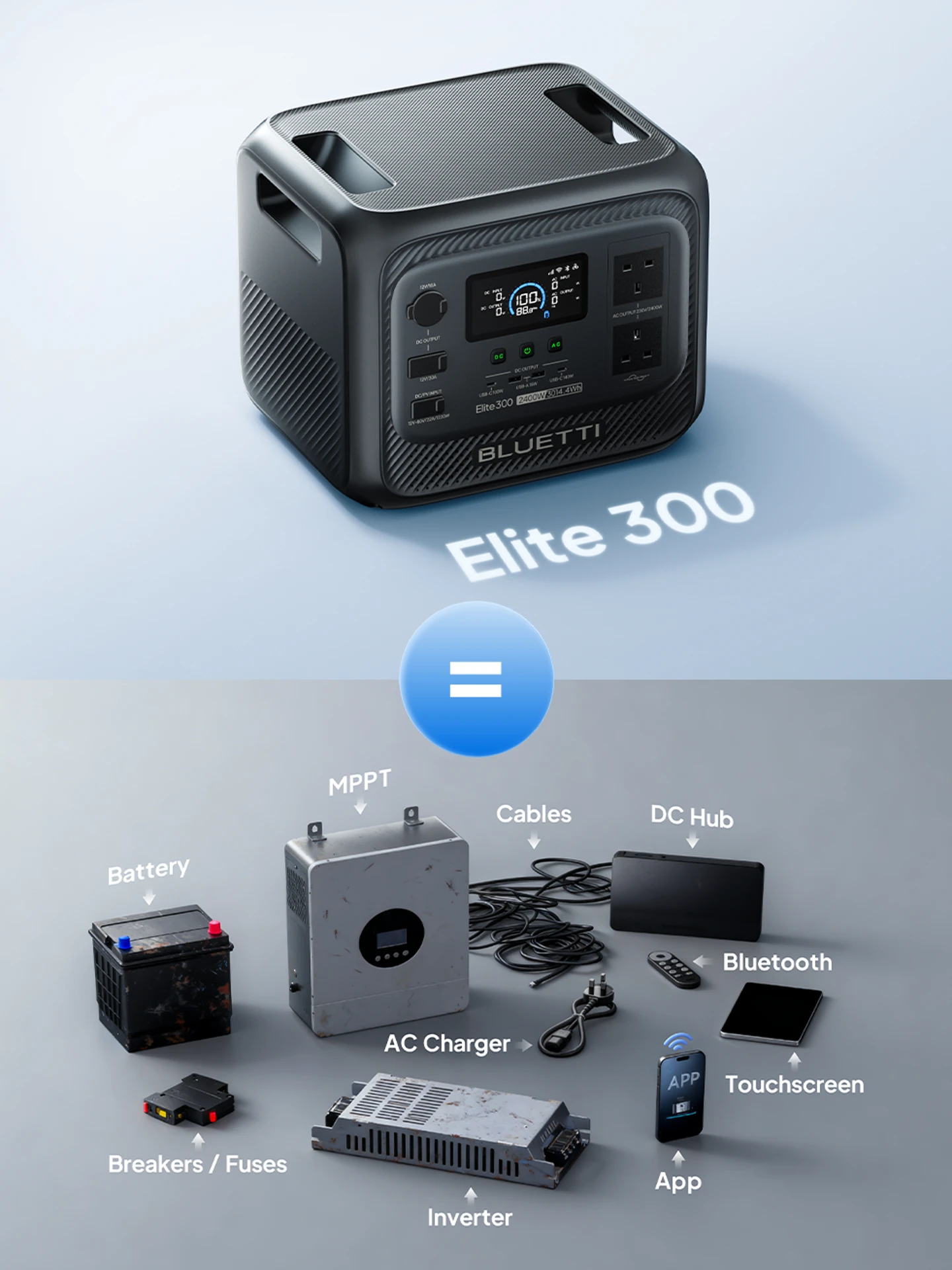 BLUETTI Elite 300 All in One