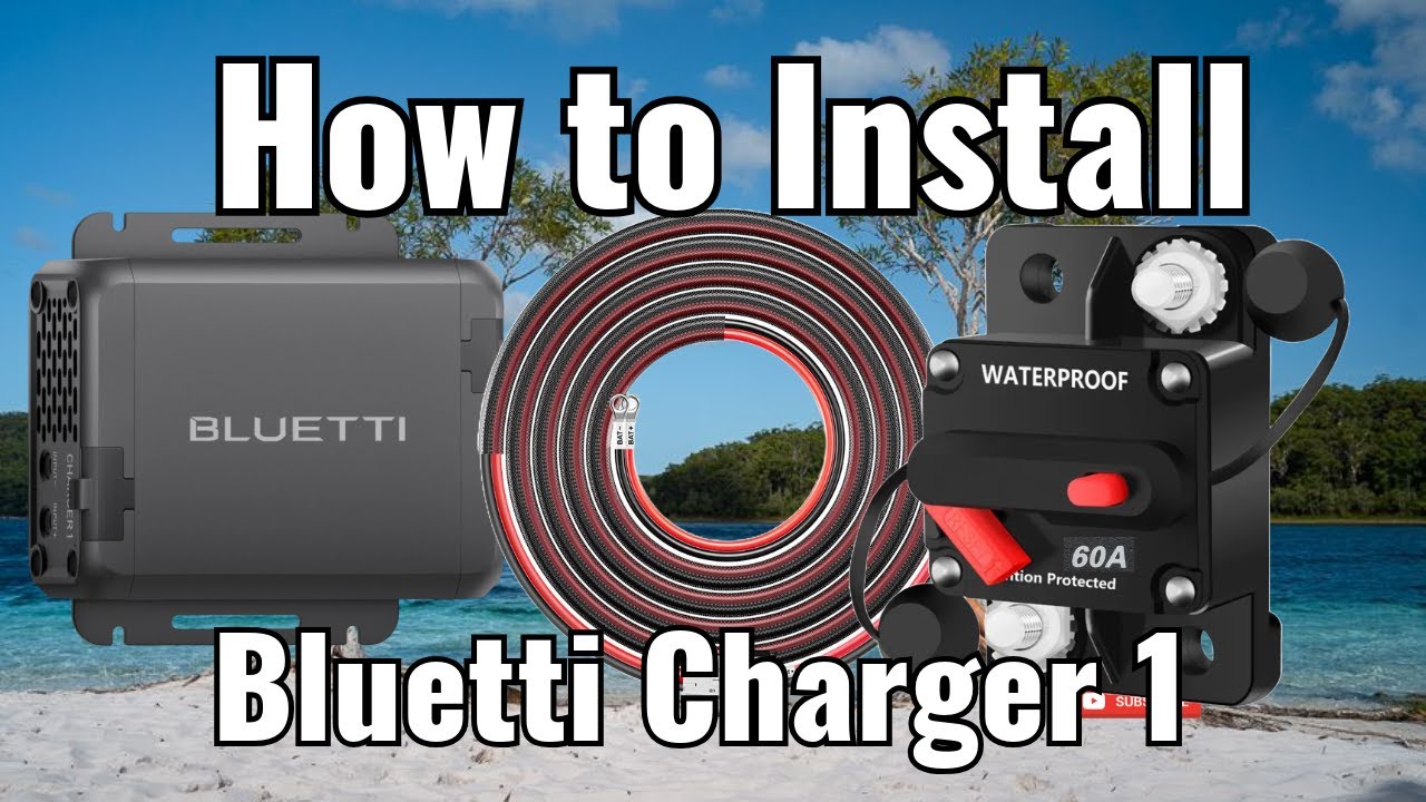 Installation von Bluetti Charger 1 und Hinzufügen eines 60-Ampere-Schutzschalters - FULL GUIDE