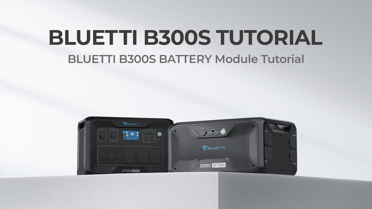 BLUETTI B300S | Unboxing & First use