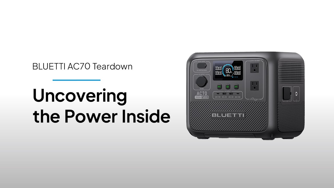 LUETTI AC70 Teardown | Uncovering the Power Inside
