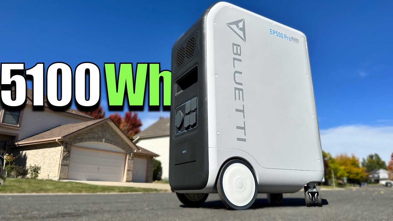 Ein Monster-Batterie-Kraftwerk für den netzunabhängigen Energiebedarf: Bluetti EP500Pro Testbericht