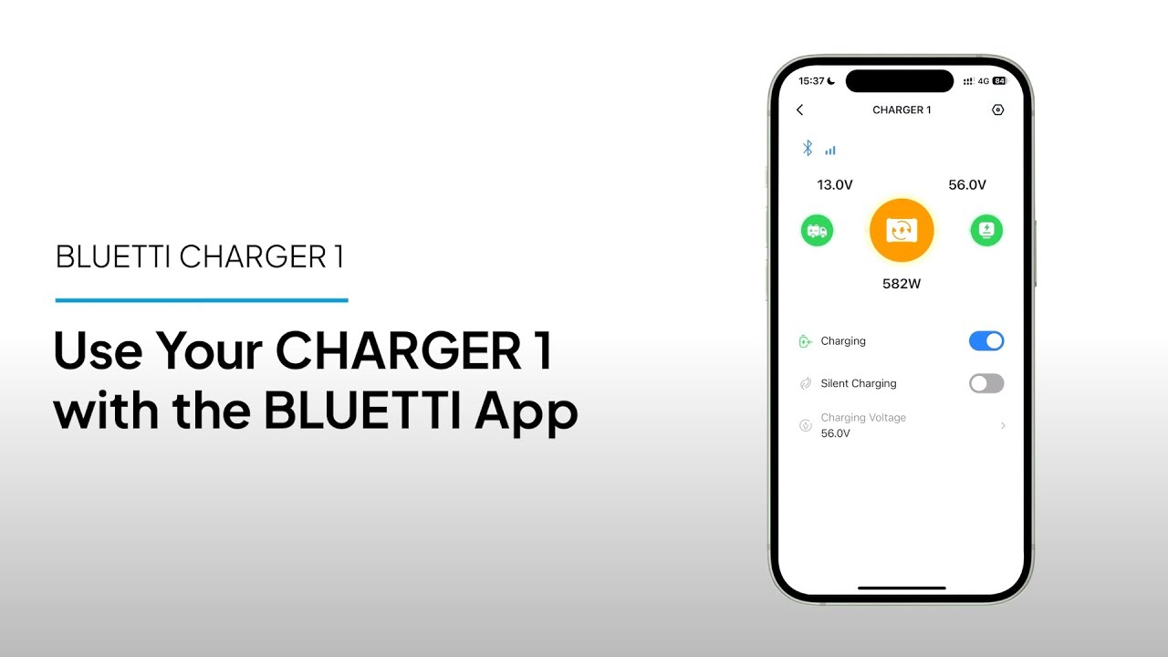 How to Use Your CHARGER 1 with the BLUETTI App