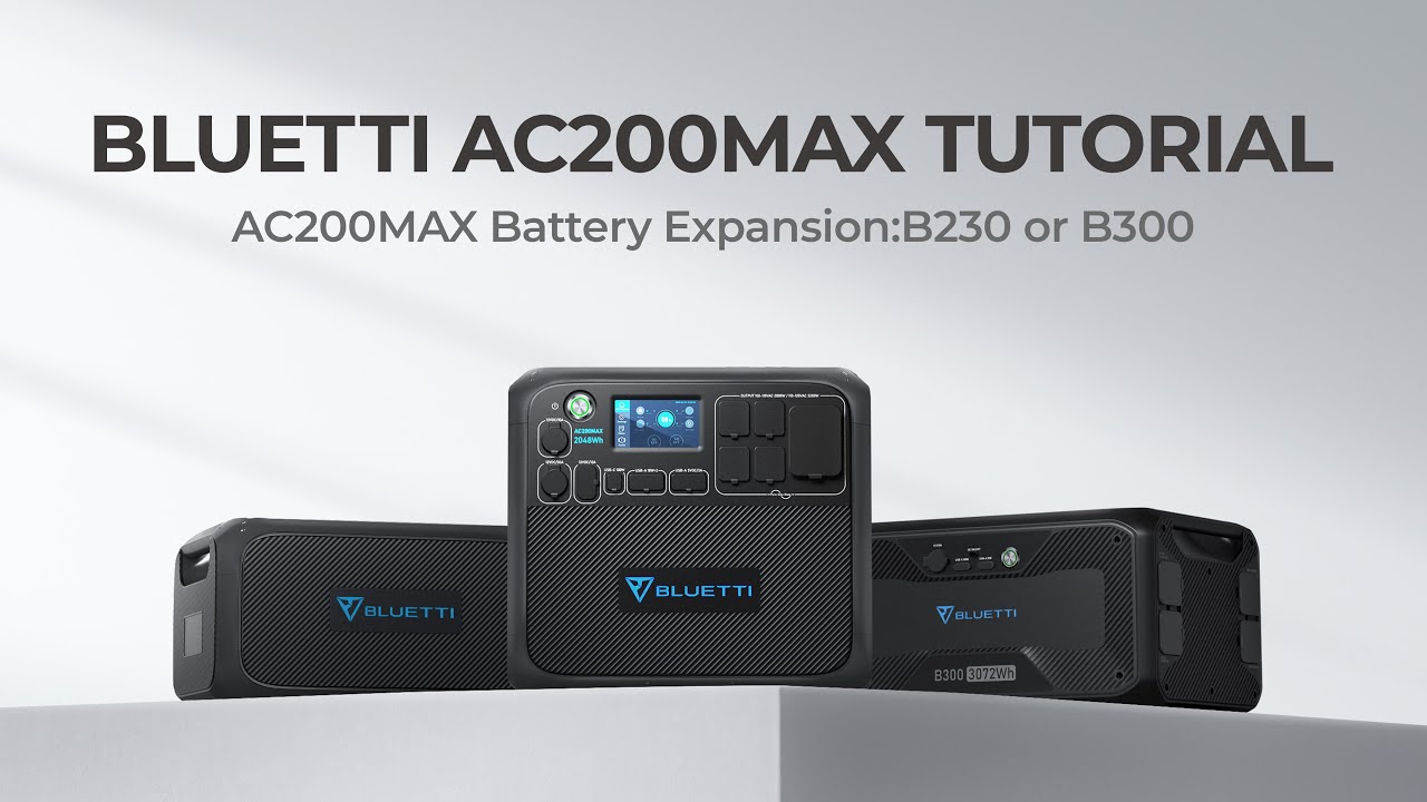 BLUETTI AC200MAX | Battery Expansion