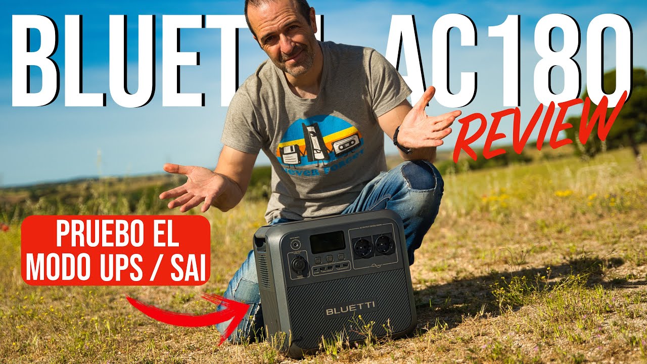 BLUETTI AC180 Review y Prueba | ¿La ESTACIÓN de ENERGÍA precio/prestaciones PERFECTA?