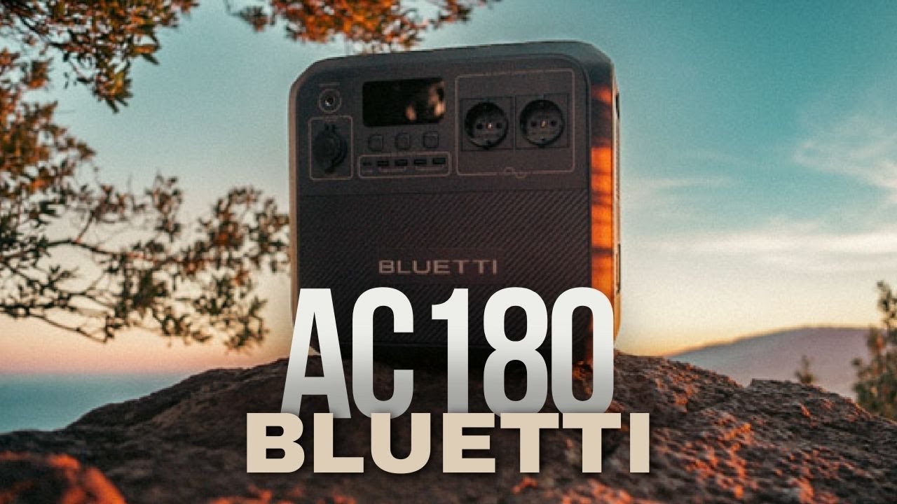 Estación de energía SOLAR Bluetti AC180 - Review en Español - 4k