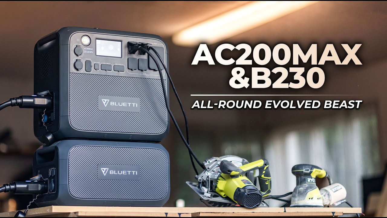 All-round Evolved Beast - BLUETTI AC200MAX