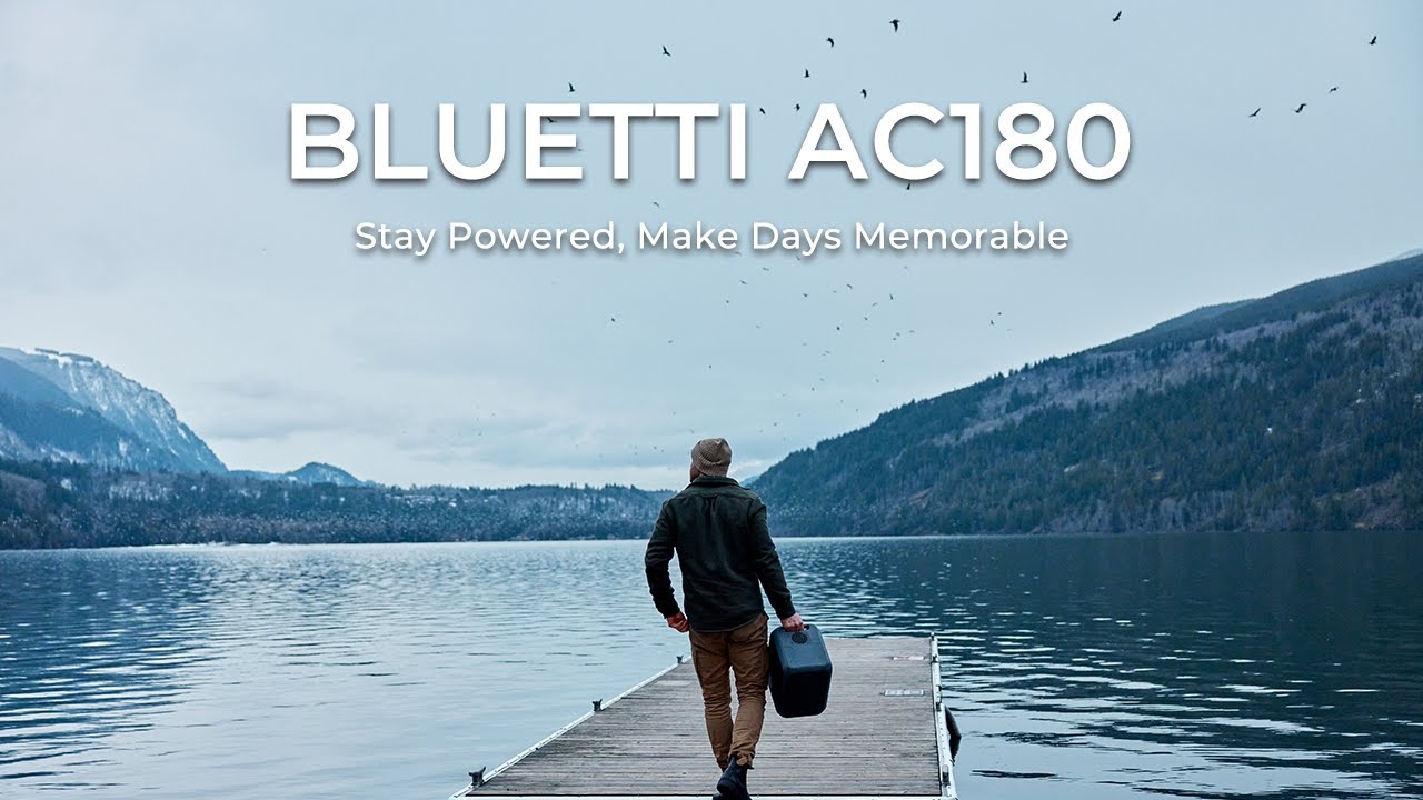 BLUETTI AC180 | Stay Powered, Make Days Memorable