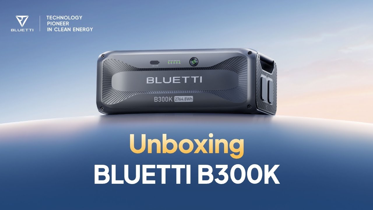 BLUETTI B300K | Official Unboxing | What's in the box?