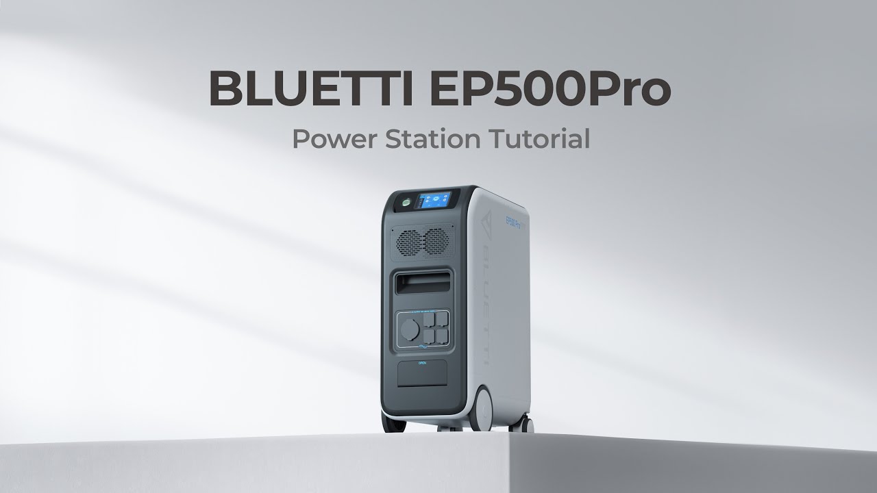 BLUETTI EP500Pro | Unboxing & First Use