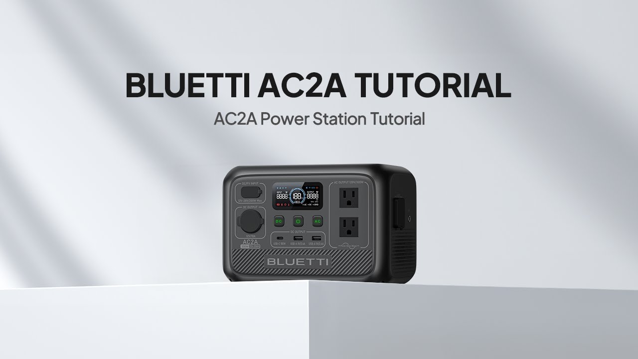 BLUETTI AC2A | Unboxing & First use