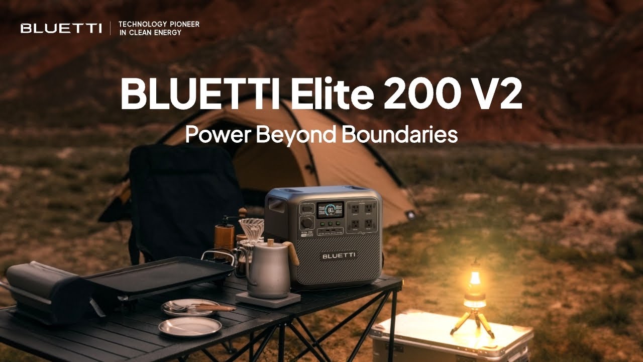 BLUETTI Elite 200 V2 | Power Beyond Boundaries | 2600W 2073,6Wh