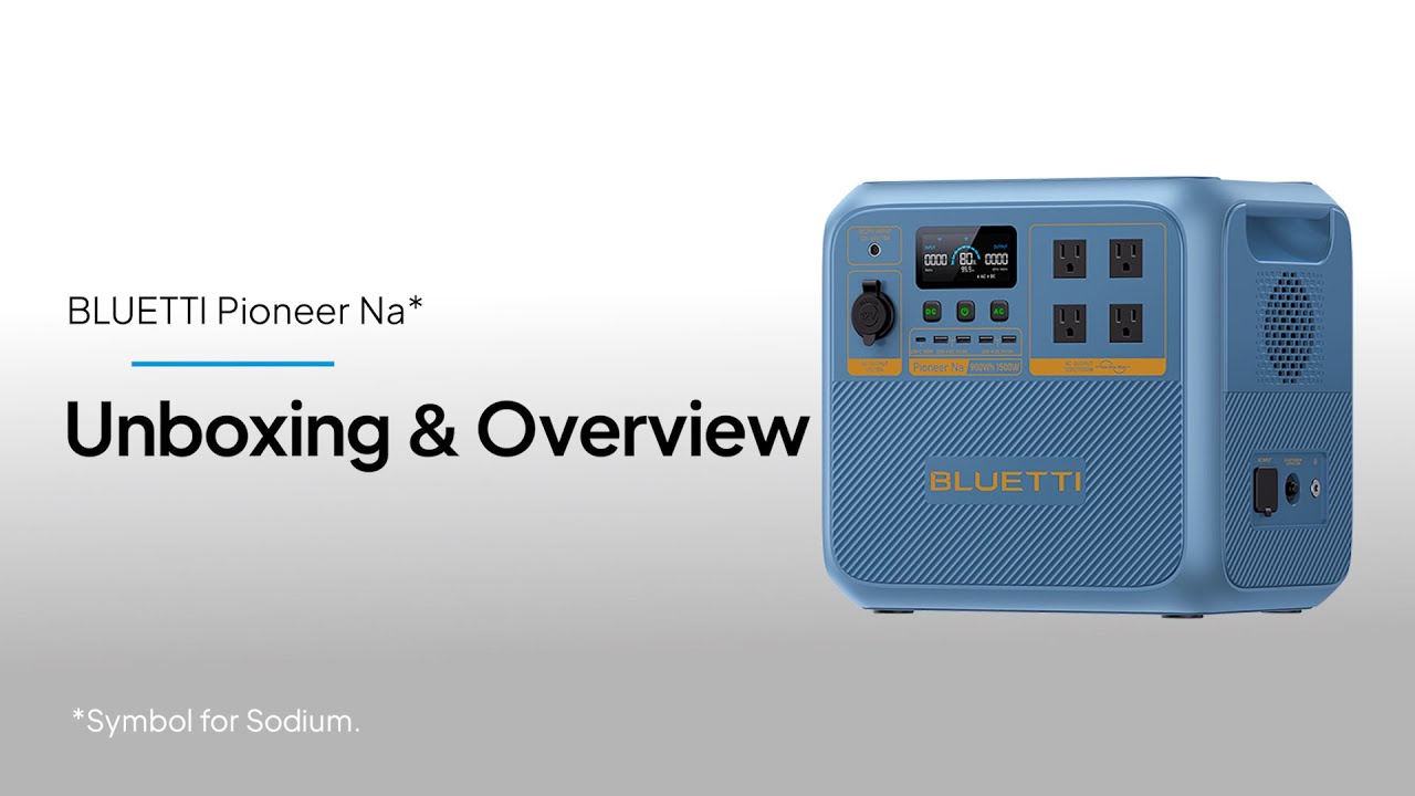 BLUETTI Pioneer Na | Unboxing & Overview